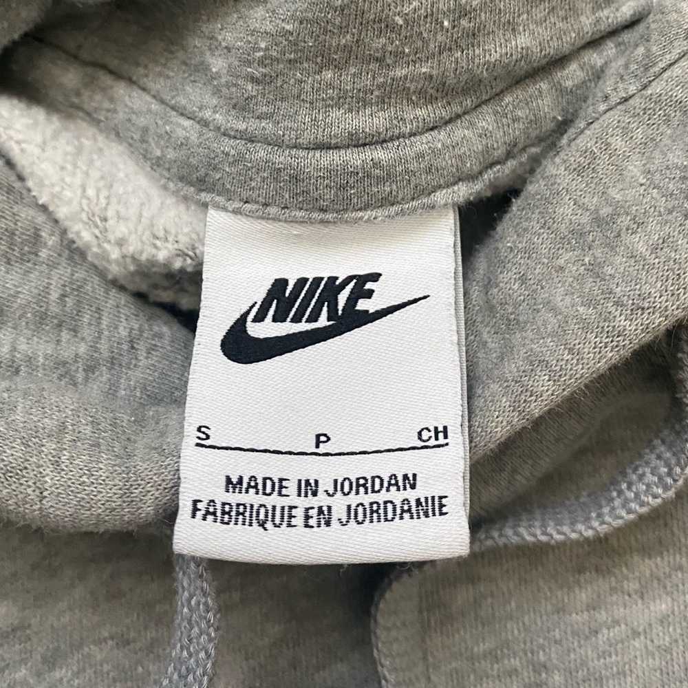 NIKE | Kids Gray Pullover Hoodie Small - Picture 5 of 14